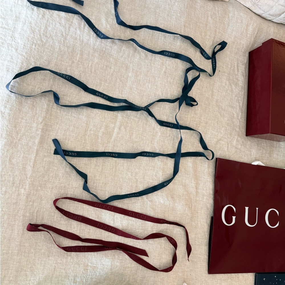 Gucci Empty Bags Boxes Ribbons Authentic Carious Sizes - Picture 3 of 7